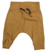 Hnědé tepláky s medvědem Dopodopo