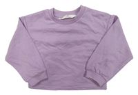 Lila lehká mikina H&M