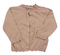 Růžový propínací svetr Primark