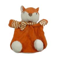 Cihlové sametové chrastítko - liška