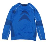 Modré funkční triko 