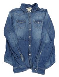 Modrá riflová košile H&M