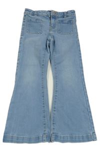 Světlemodré flare teplákové rifle Okaidi