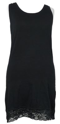 Dámská černá tunika s krajkou zn. B. Young 