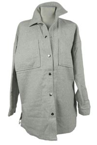 Dámský šedá košilová bunda Primark 