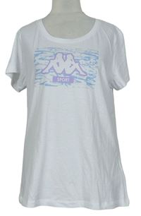 Dámské bílé tričko s logem Kappa 