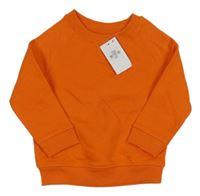 Nové - oranžová mikina Primark