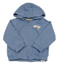 Modrá propínací mikina s Daisy a kapucí Disney