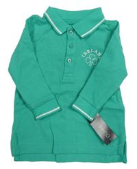 Nové - Zelené polo triko s potiskem Dunnes stores
