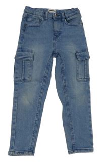 Modré skinny rifle s kapsami Lily & Dan