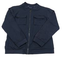 Tmavomodrá propínací mikina Nukutavake vel. 16 let