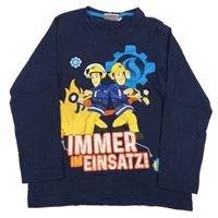 Tmavomodré triko s Požárníkem Samem