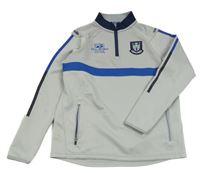 Šedo-modrá fotbalová mikina s nápisem O´neills