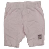 Světlerůžové bavlněné kraťasy s medvídkem