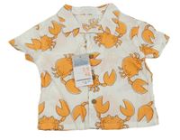 Nové - Bílá košile s kraby Primark