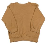 Béžová vzorovaná oversize mikina George