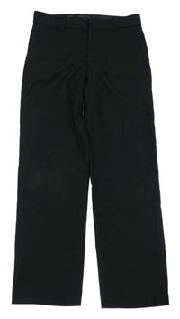 Černé společenské kalhoty s puky H&M