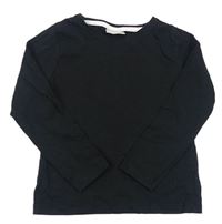 Černé melírované triko Matalan