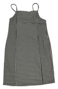 Černo-bílé vzorované šaty PRIMARK