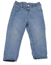 Modré teplákové chino rifle Primark
