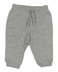 Šedé melírované tepláky H&M