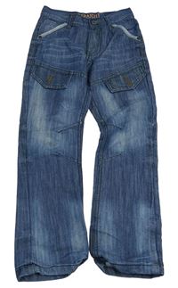 Modré straight rifle Denim Co.