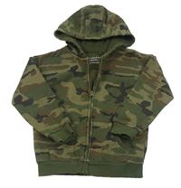Army propínací mikina s kapucí Primark