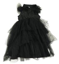 Černé tylové slavnostní šaty Shein