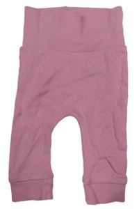 Růžové perforované lehké tepláky Ergee