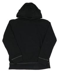Černá mikina s kapucí Primark