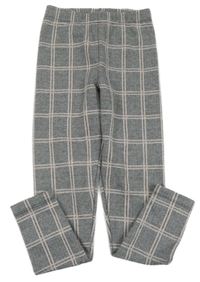 Šedo-černo-růžové kostkované tregíny Tu