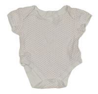 Bílé puntíkaté body Primark
