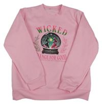 Růžová mikina s věšteckou koulí - Wicked