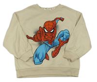 Smetanová mikina se Spidermanem H&M