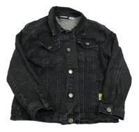 Černá riflová bunda s kapsami Alive