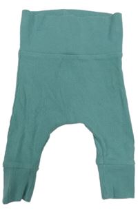 Zelené žebrované legíny Next