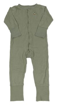 Khaki overal s medvídkem WE