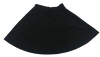 Černá žebrovaná sukně Matalan