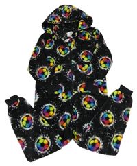 Černo - barevná plyšová kombinéza s míči zn. Next