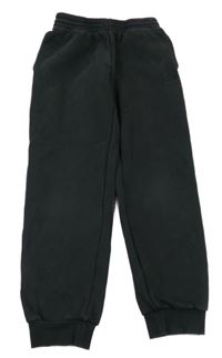 Černé tepláky s logem Adidas