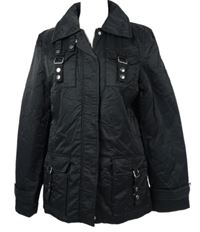 Dámská černá šusťáková zimní bunda Esprit 