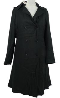 Dámský černý jarní kabát Lee Cooper 