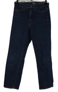 Dámské tmavomodré slim kotníkové rifle COS