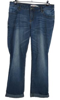 Dámské modré crop rifle John Baner 