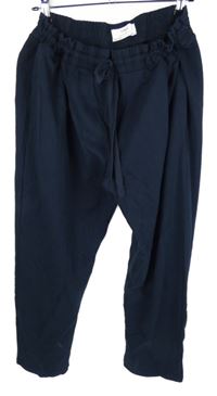 Pánské tmavomodré tepláky M&S vel. 3XL