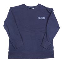 Tmavomodrá mikina s nápisem Pepperts!