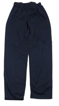 Tmavomodré sportovní tepláky Decathlon