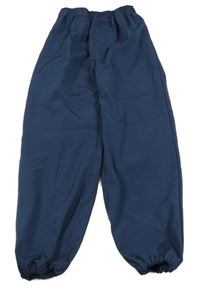 Tmavomodré softshellové kalhoty TCM