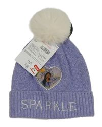 Nové - Fialová pletená čepice Wish Disney 