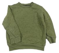 Khaki melírovaná mikina F&F